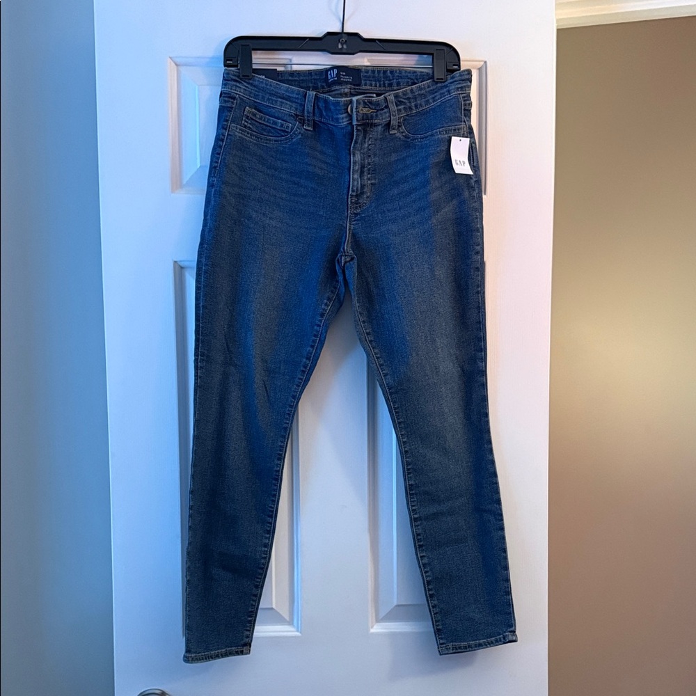 GAP Women's Dark Blue Skinny Jeans